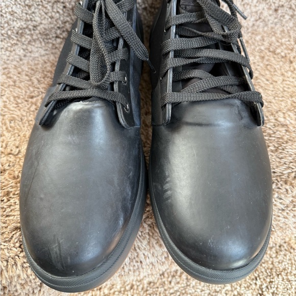 Bogs Men's Black Winter Quinn Rubber Rain Boots - - Picture 8 of 15